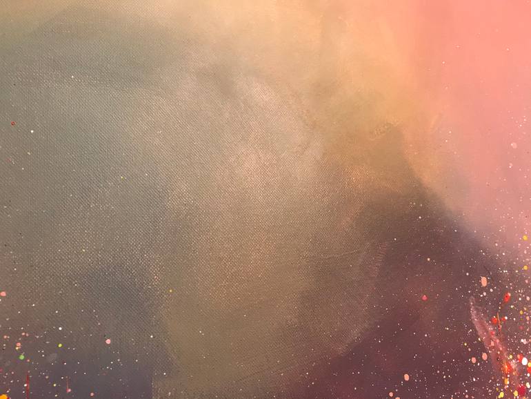 Original Abstract Expressionism Landscape Painting by Olivier Messas