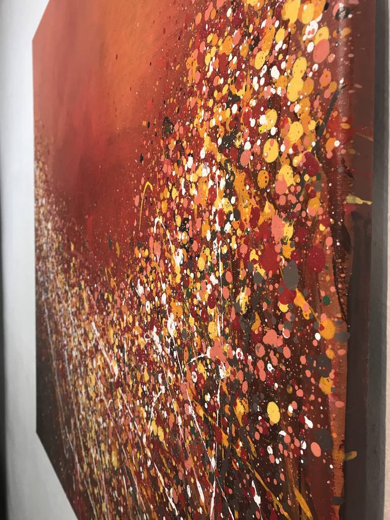 Original Fine Art Abstract Painting by Olivier Messas