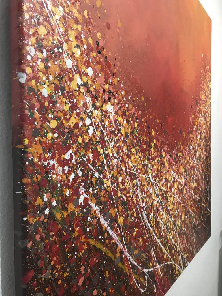 Original Fine Art Abstract Painting by Olivier Messas