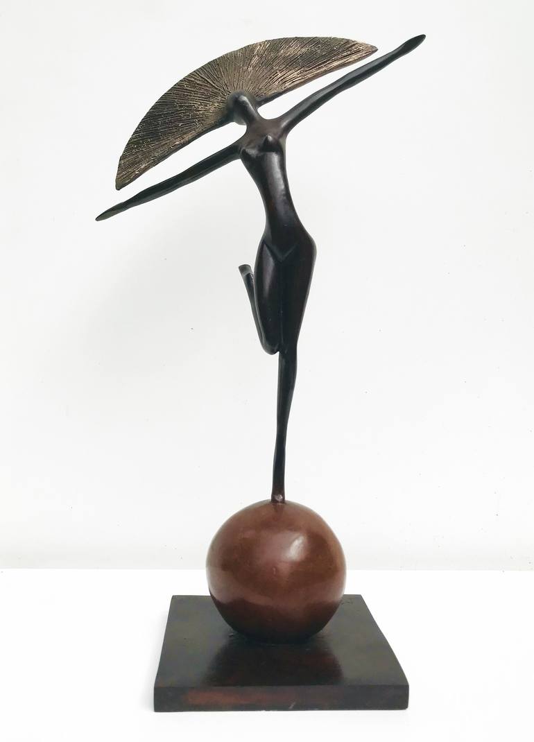 Original Fine Art Nude Sculpture by Olivier Messas