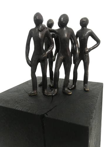 Original Figurative Children Sculpture by Olivier Messas
