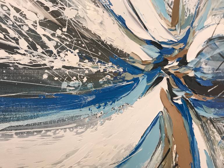 Original Abstract Painting by Olivier Messas