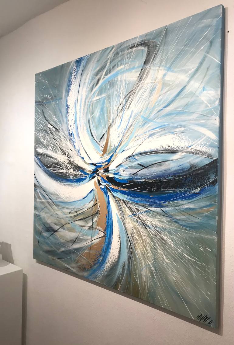 Original Abstract Painting by Olivier Messas