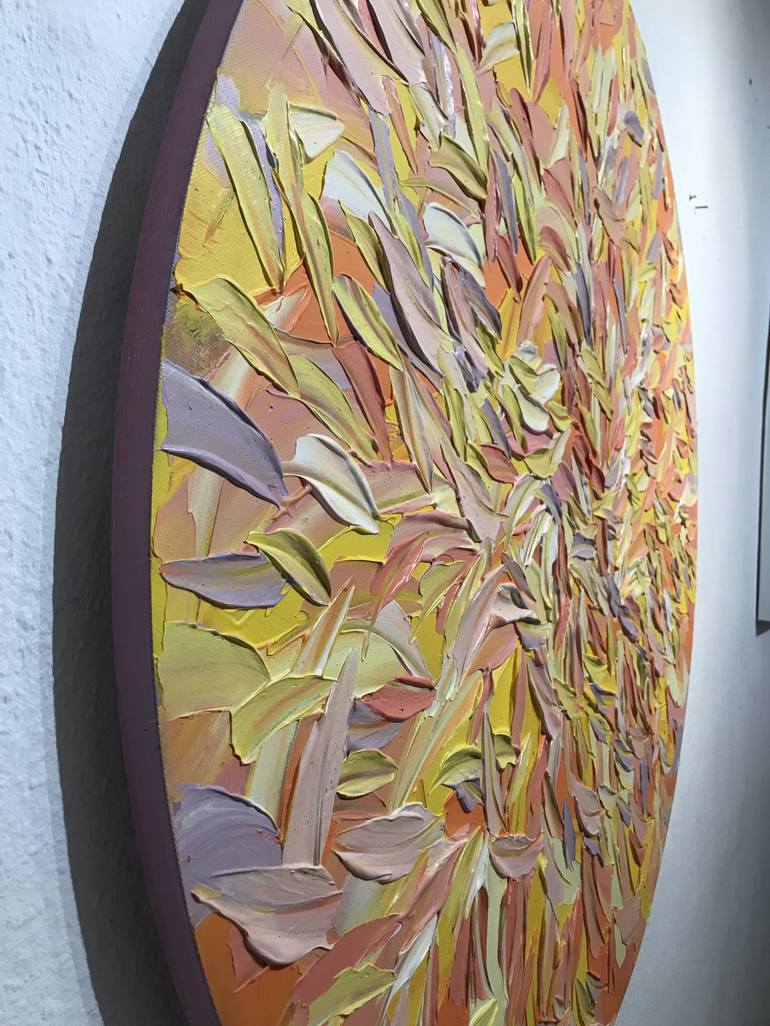 Original Fine Art Abstract Painting by Olivier Messas