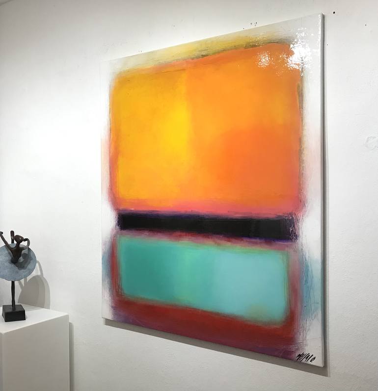 Original Abstract Painting by Olivier Messas