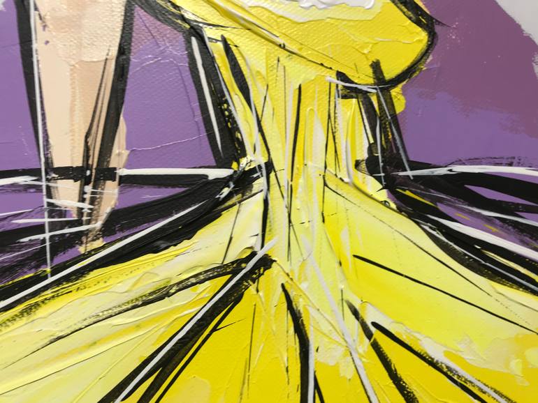 Original Figurative Fashion Painting by Olivier Messas