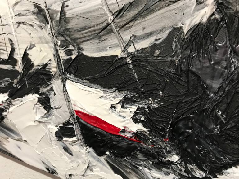 Original Abstract Boat Painting by Olivier Messas