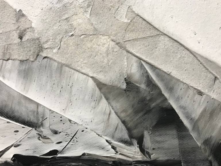 Original Abstract Boat Painting by Olivier Messas