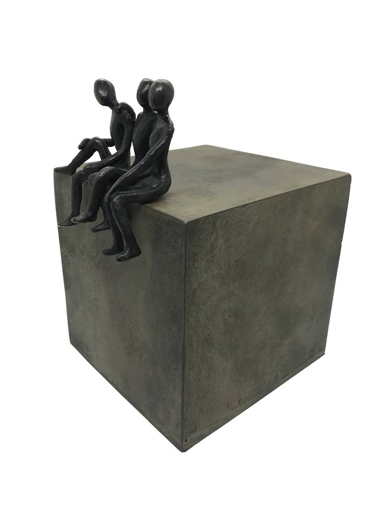 Original Figurative Children Sculpture by Olivier Messas