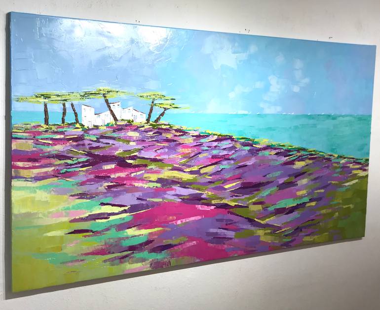 Original Figurative Landscape Painting by Olivier Messas