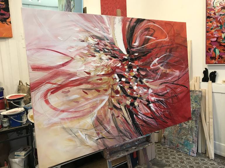 Original Abstract Painting by Olivier Messas