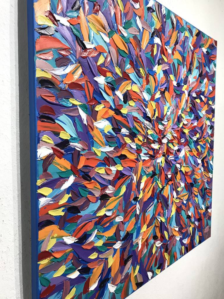 Original Abstract Painting by Olivier Messas