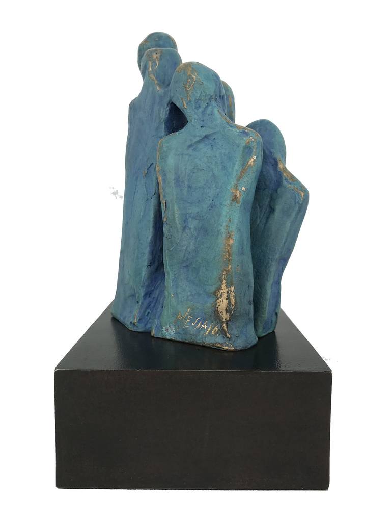 Original Family Sculpture by Olivier Messas