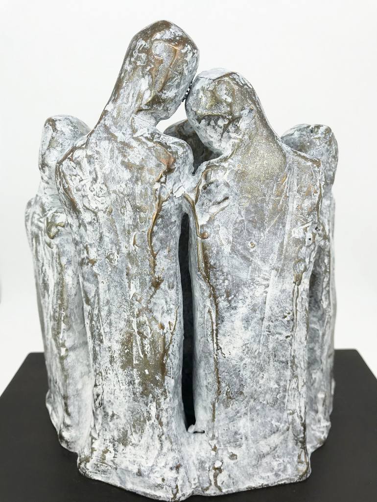 Original Family Sculpture by Olivier Messas