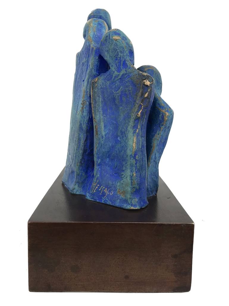 Original Abstract Family Sculpture by Olivier Messas