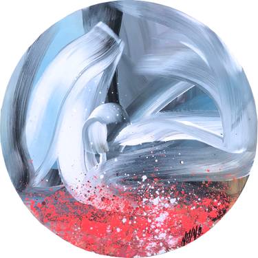 Original Fine Art Abstract Paintings by Olivier Messas