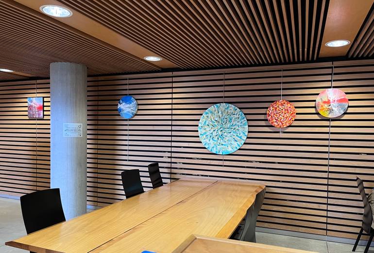 Original Abstract Painting by Olivier Messas