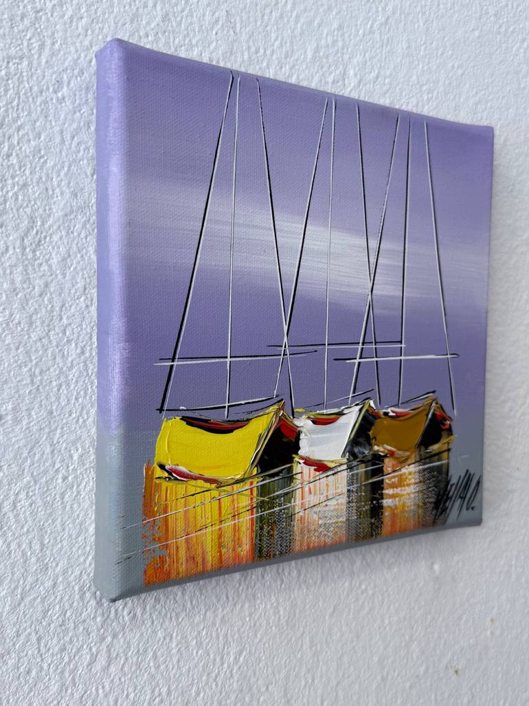 Original Other Boat Painting by Olivier Messas