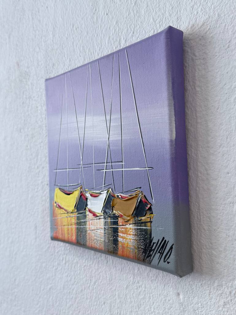 Original Other Boat Painting by Olivier Messas