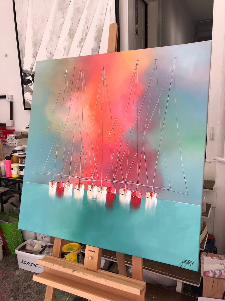 Original Other Seascape Painting by Olivier Messas