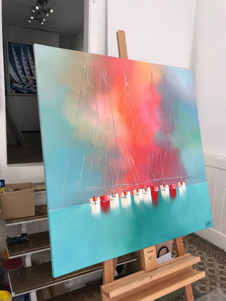 Original Other Seascape Painting by Olivier Messas