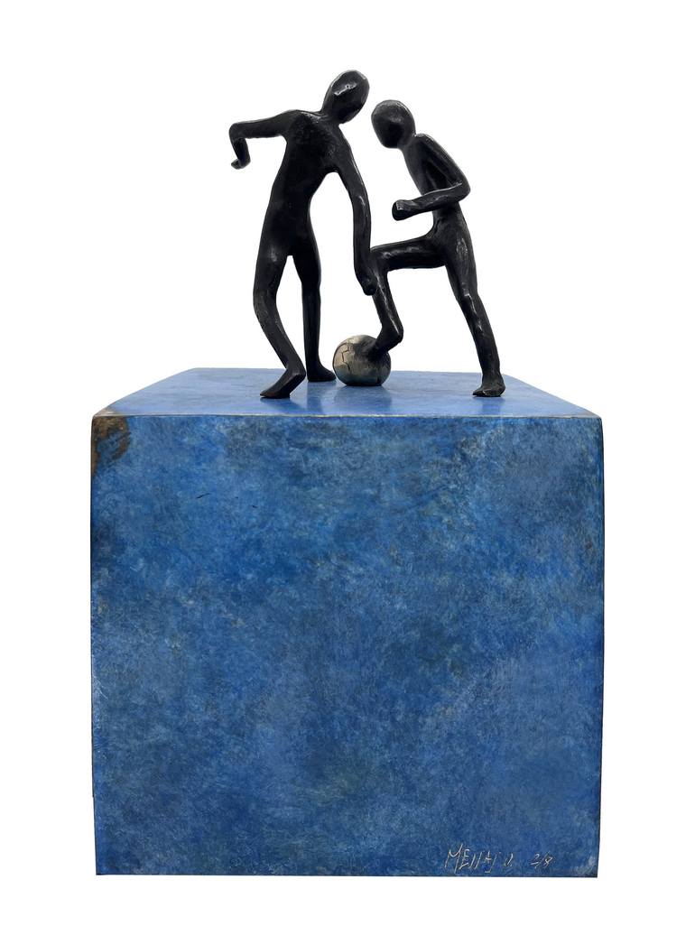 Original 3d Sculpture Children Sculpture by Olivier Messas