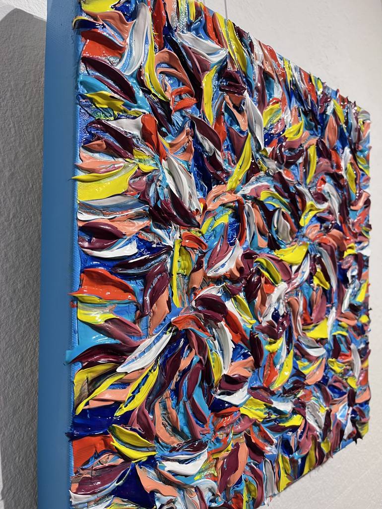 Original Abstract Painting by Olivier Messas
