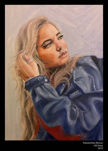 Original Portraiture Portrait Paintings by Malia Howe