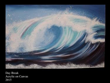 Original Realism Beach Paintings by Malia Howe