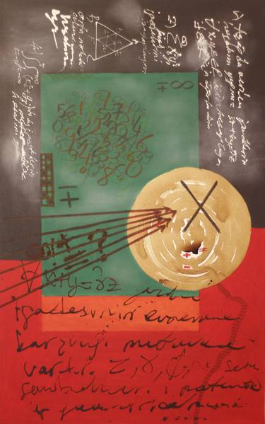 Print of Geometric Paintings by Hatice Karadoğan
