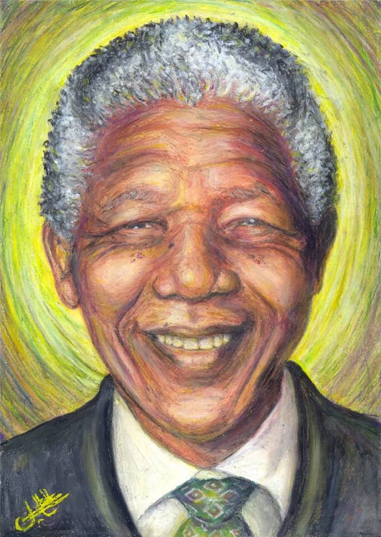 Tata Madiba Drawing by Hadj Khelil Nesrine | Saatchi Art