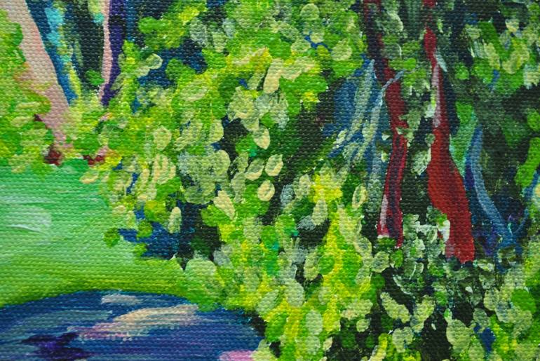 Original Impressionism Water Painting by Anoop Sarin