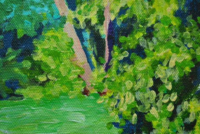 Original Impressionism Water Painting by Anoop Sarin