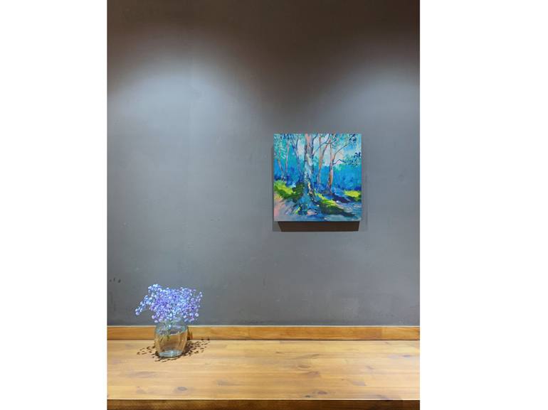 Original Expressionism Nature Painting by Anoop Sarin