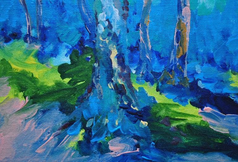 Original Expressionism Nature Painting by Anoop Sarin