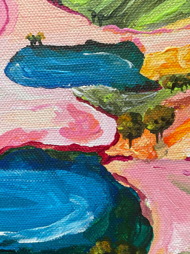 Original Abstract Landscape Painting by Anoop Sarin