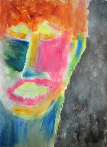 Print of Abstract Men Paintings by Anoop Sarin