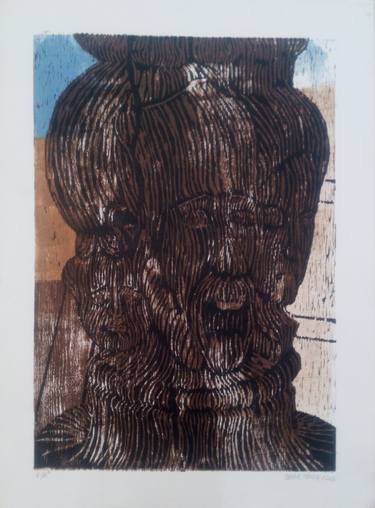 Print of Figurative People Printmaking by Başak Gözde