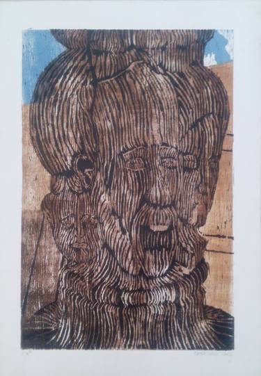 Print of Figurative People Printmaking by Başak Gözde