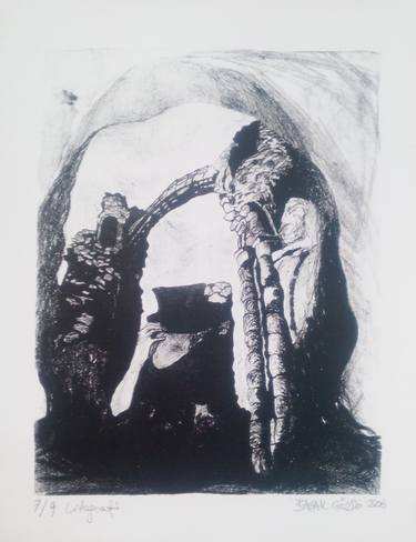 Print of Figurative Fantasy Printmaking by Başak Gözde