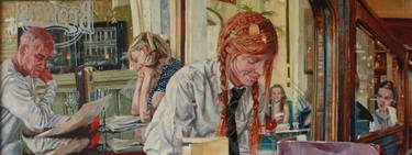 Original Realism People Paintings by Howard Mason