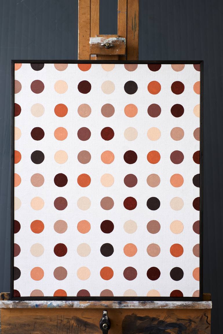 Original Fine Art Geometric Painting by Paul Whorlow