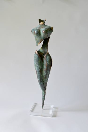 Original Expressionism Nude Sculpture by Jean-François LEMAIRE