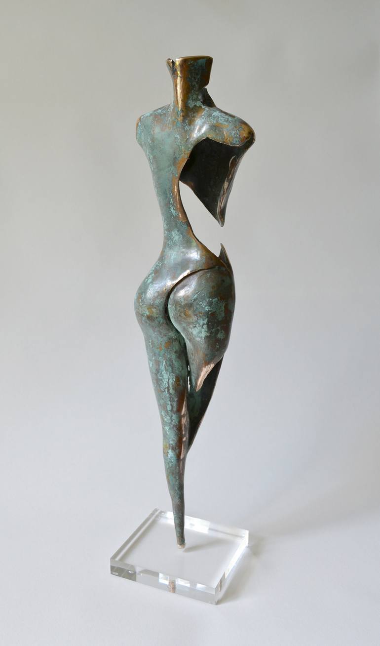 Original Expressionism Nude Sculpture by Jean-François LEMAIRE