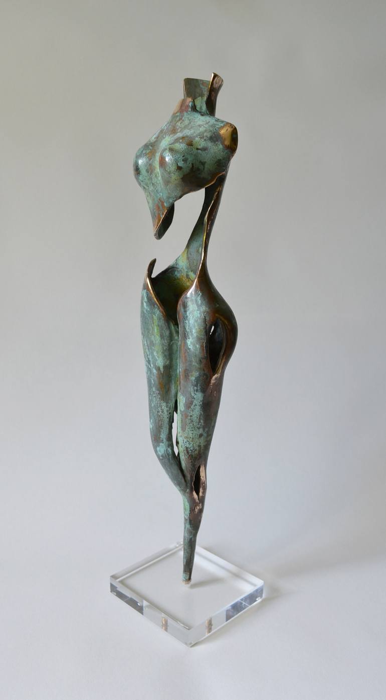 Original Expressionism Nude Sculpture by Jean-François LEMAIRE