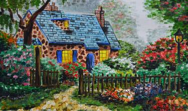 Print of Impressionism Home Paintings by Ekatarina Putyatina