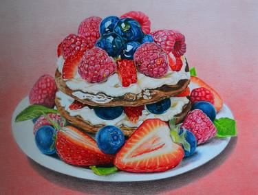 Print of Realism Food & Drink Drawings by Ekatarina Putyatina