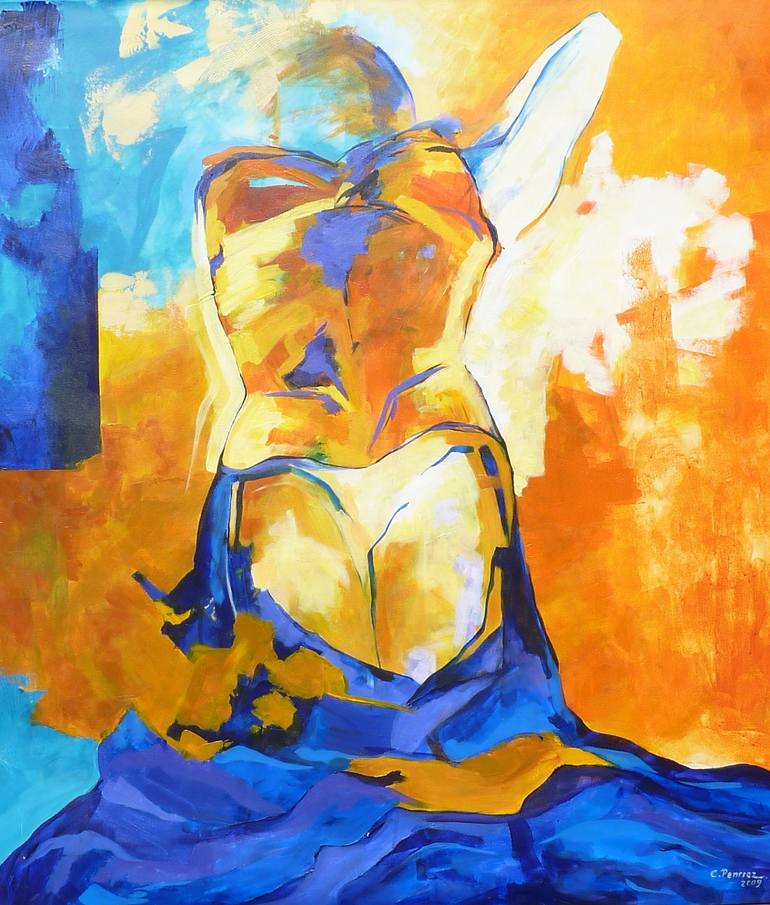 Print of Figurative Nude Painting by claudia penrroz