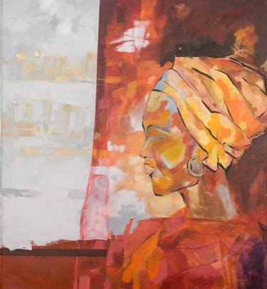 Original Figurative Portrait Paintings by claudia penrroz