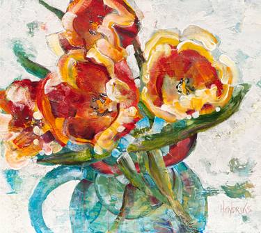 Original Floral Paintings by Maryann Hendriks